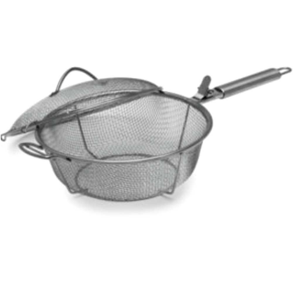 Sedona Large-Sized Nonstick Grill
Basket with Lid